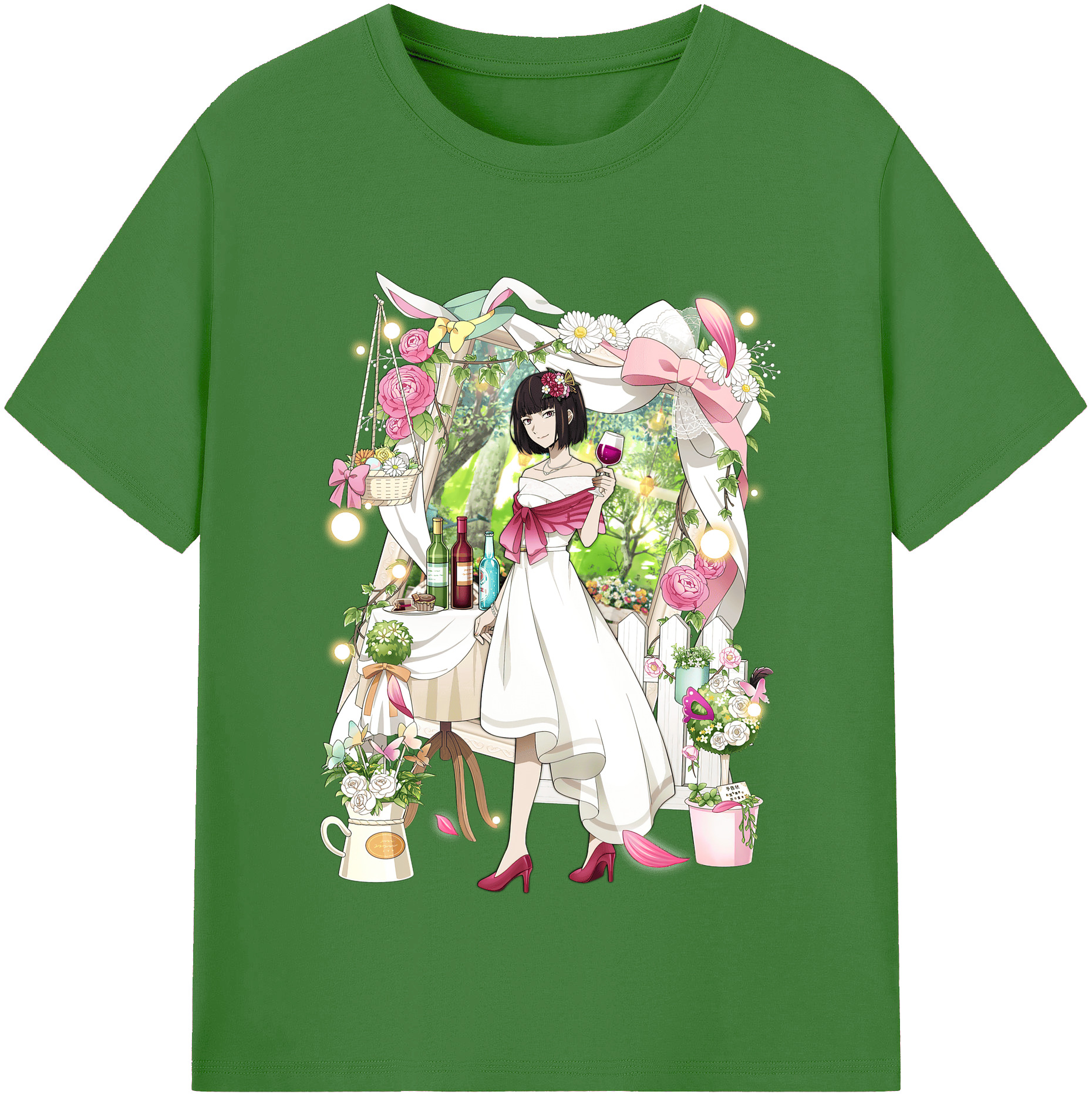 （画像用） 文豪ストレイドッグス Bungo Stray Dogs レディースカジュアルプリントTシャツ（綿100％）